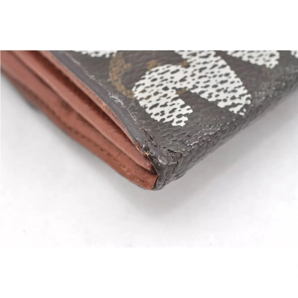 Louis Vuitton Stephen Sprouce White Graffiti Monogram Wallet